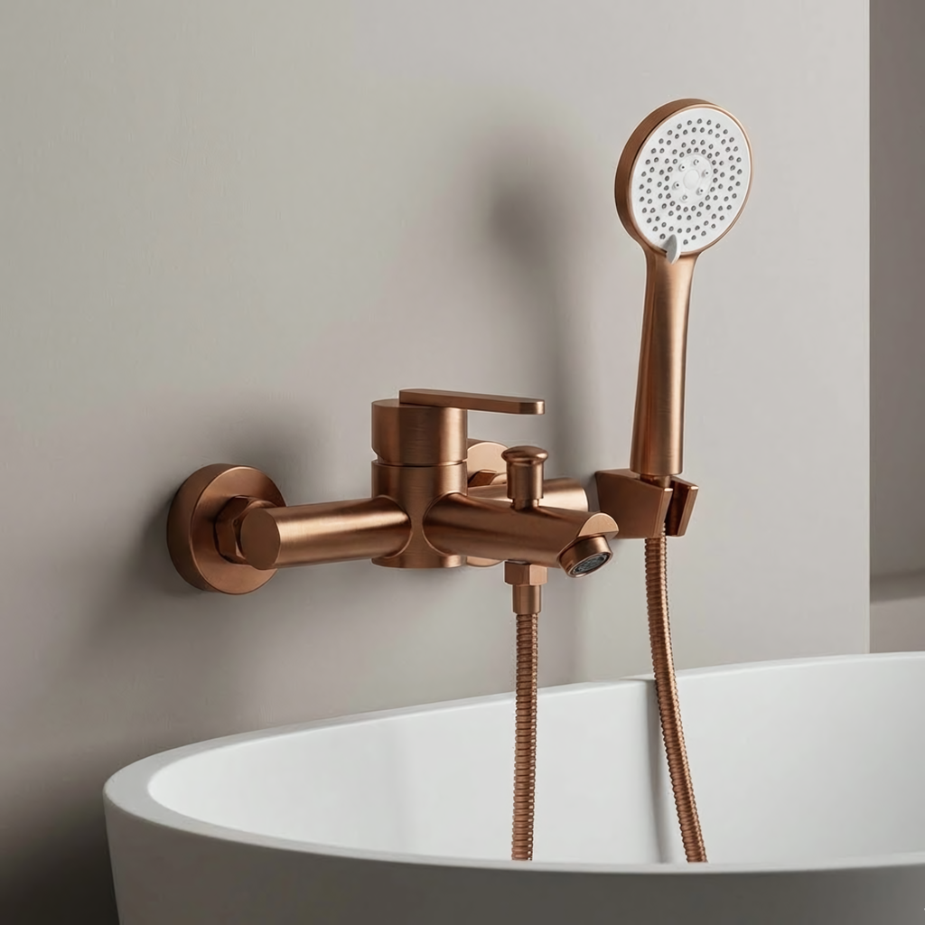 Koupelnová baterie REA Ontario Brush Copper  7