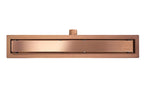 Odtokový žlab Rea Neox brush copper 70  4
