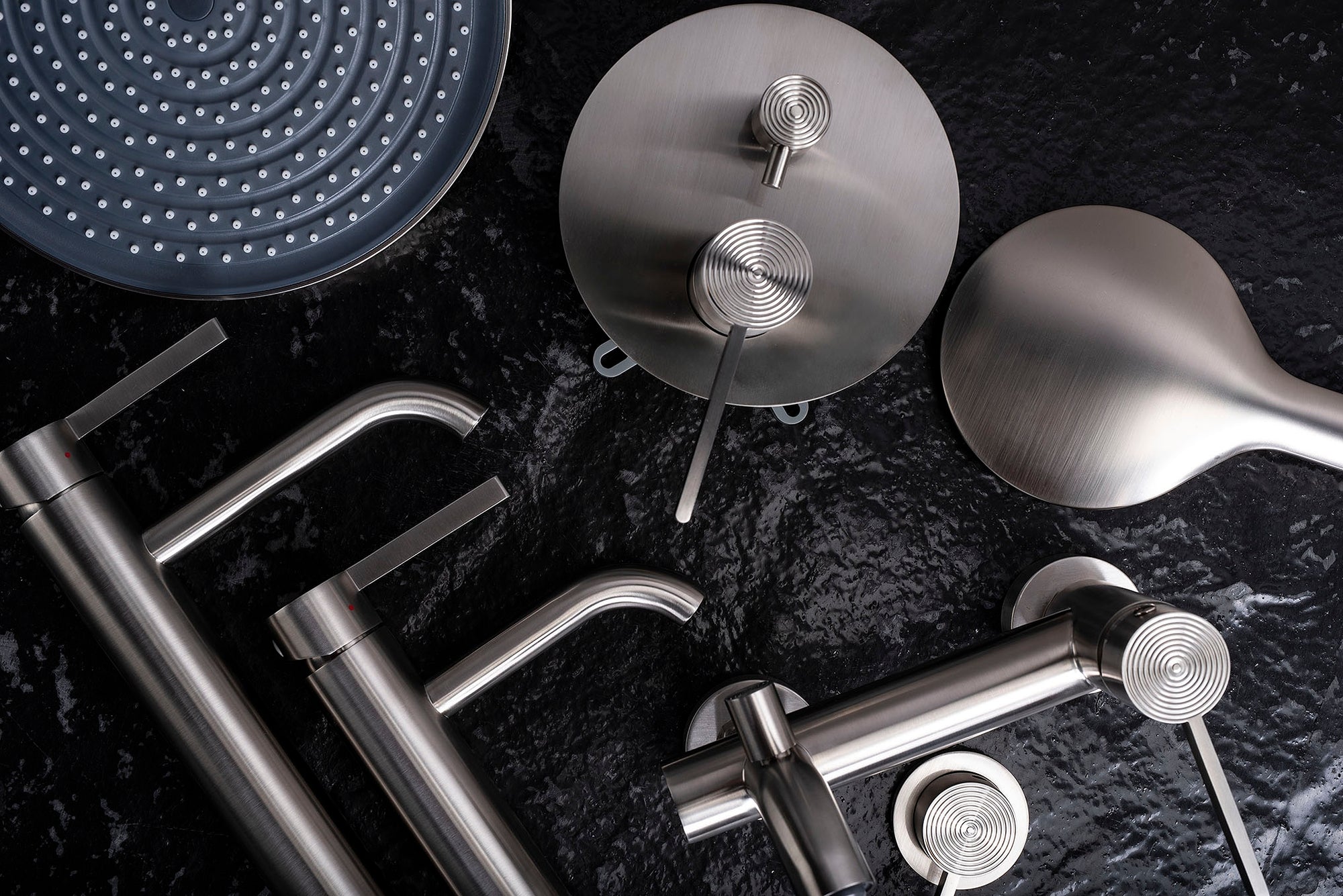 Umyvadlová baterie REA Foster Brush Nickel High  4