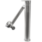 Koupelnová baterie REA PACO Nickel Brush INOX High  7