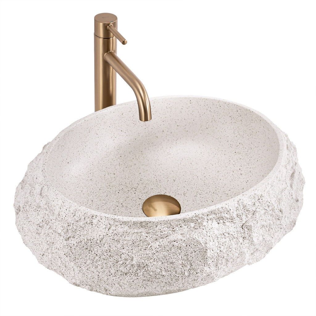 Umyvadlo na desku Mika Beige  2