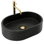 Umyvadlo na desku Nicoletta Black  9