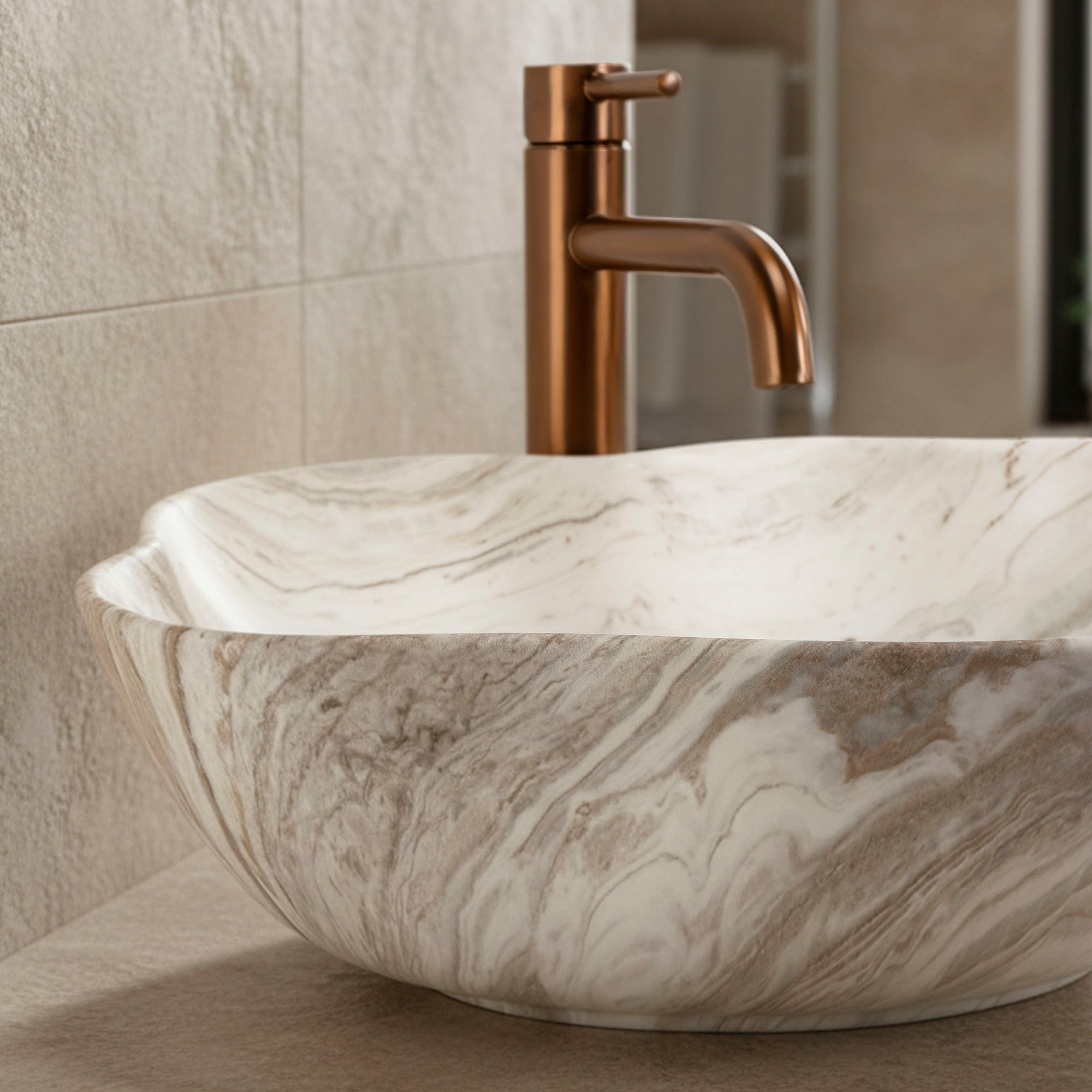 Umyvadlo na desku REA Pearl Saturn  3