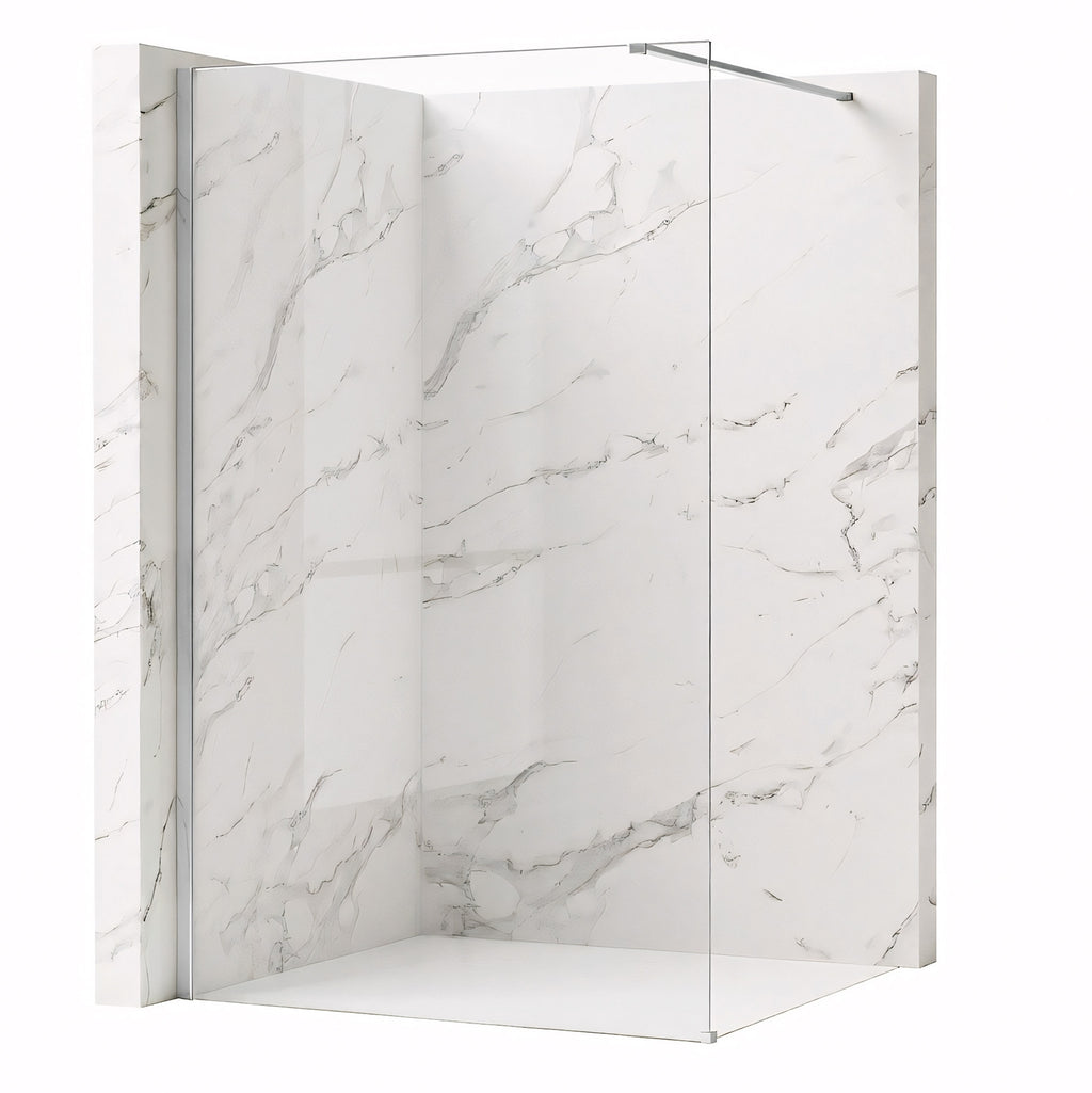 Sprchová zástěna Rea Flexi Transparent / Chrome 130  1