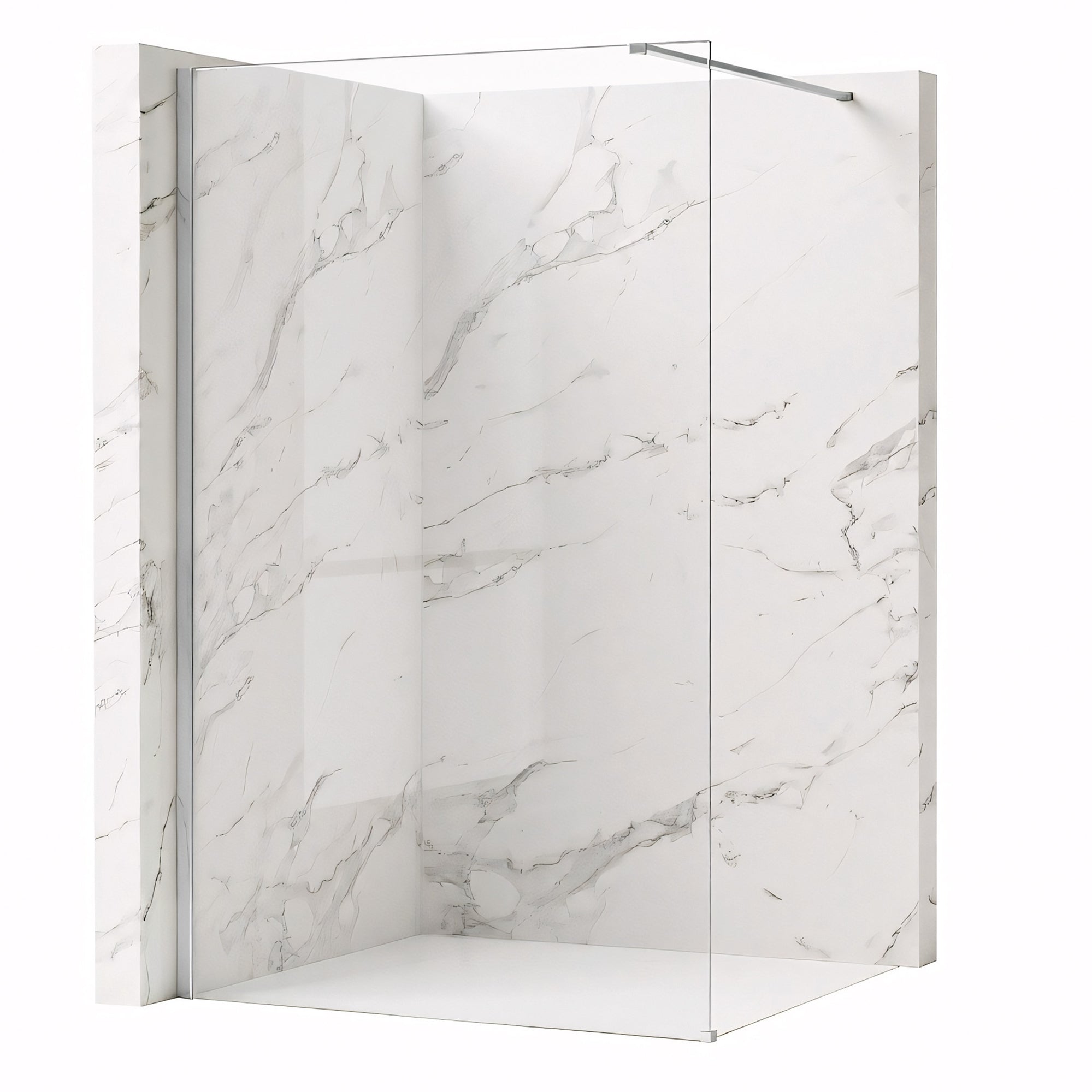 Sprchová zástěna Rea Flexi Transparent / Chrome 130  1
