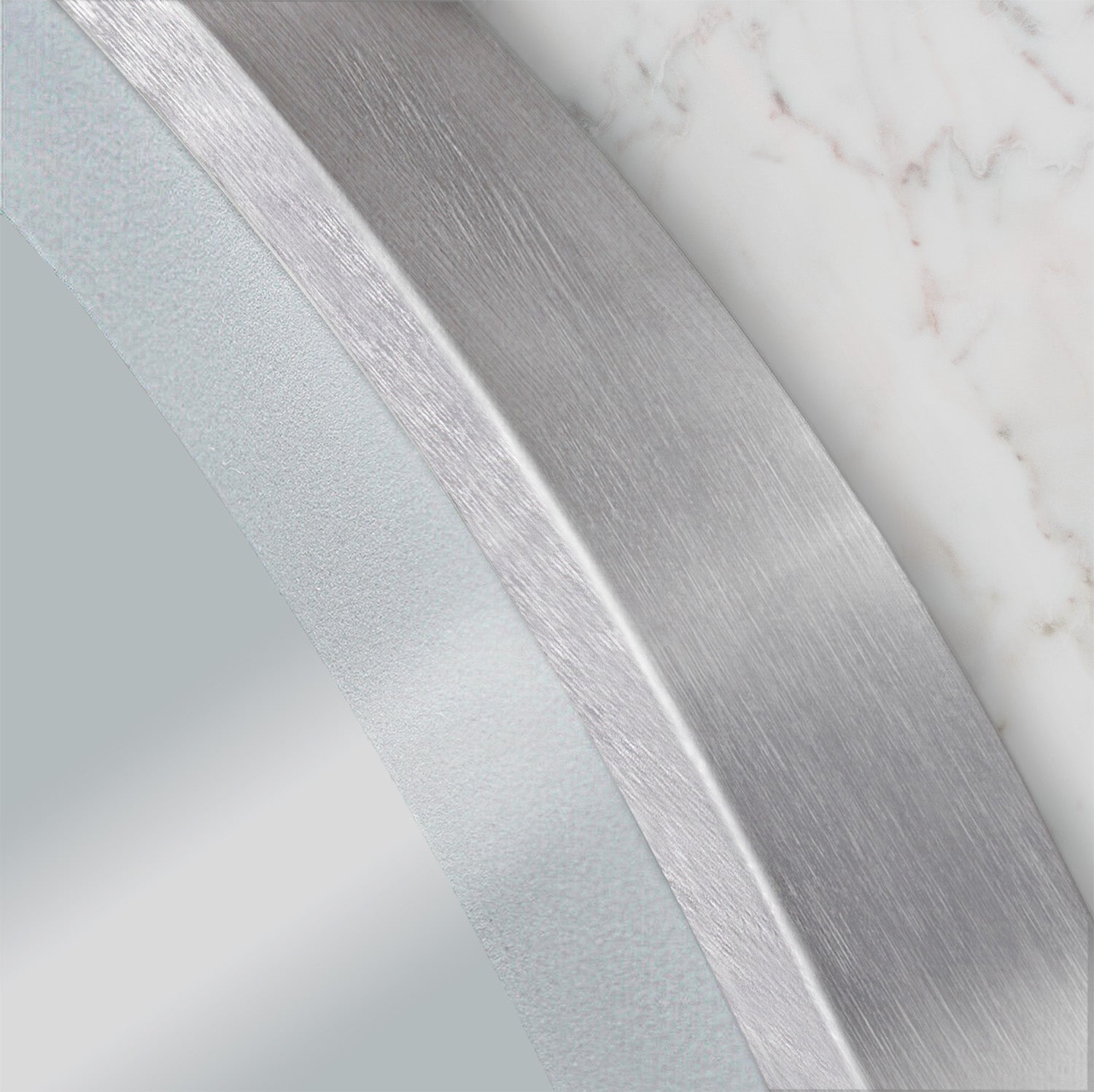 Zrcadlo LED 50cm MMJ BRUSH SILVER  4