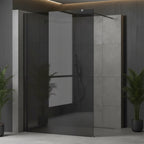 Sprchová zástěna Rea Flexi Grey / Titan 140  5