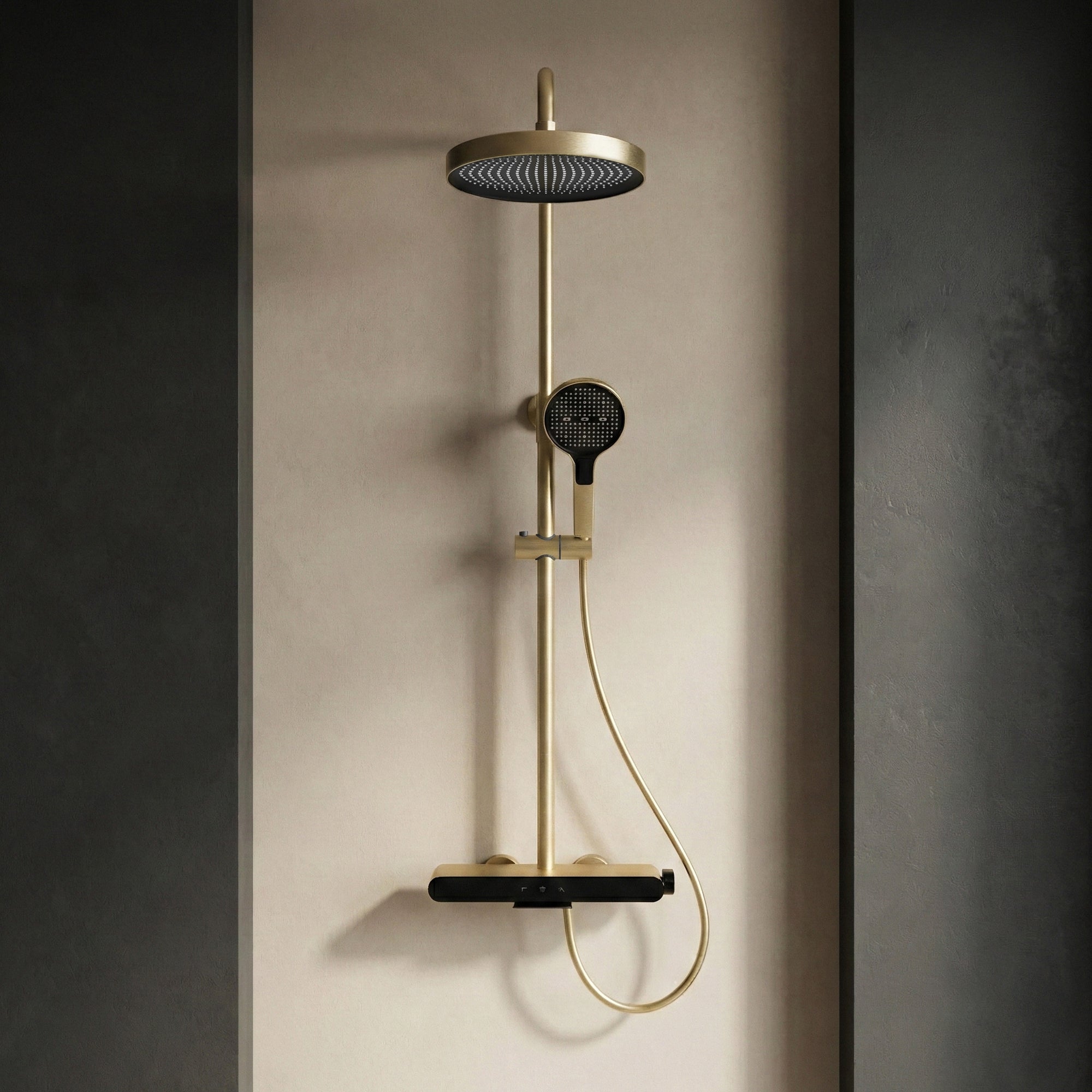 Sprchový set REA Farel Brush Gold  3