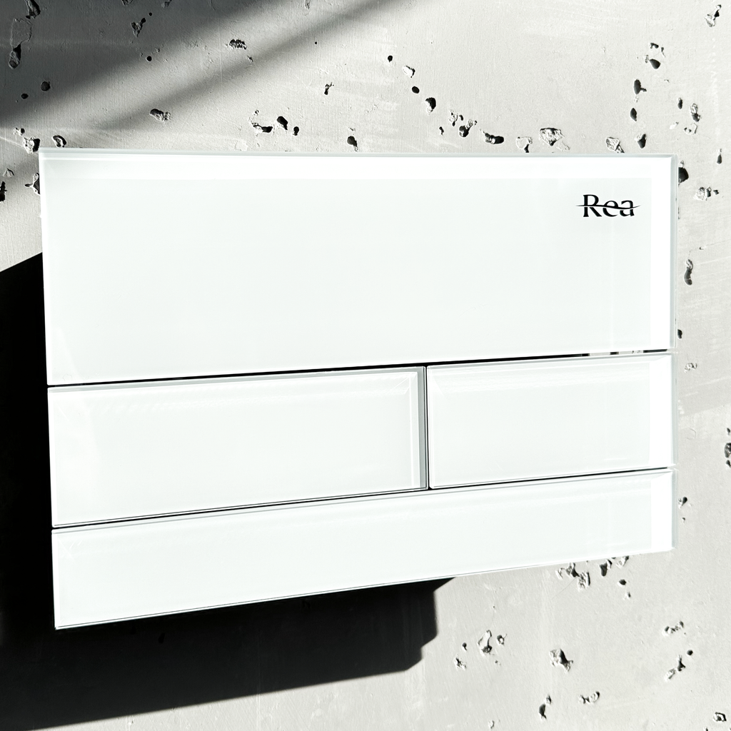 Podomítkový WC systém K011A-Q + tlačítka T White Glass  8