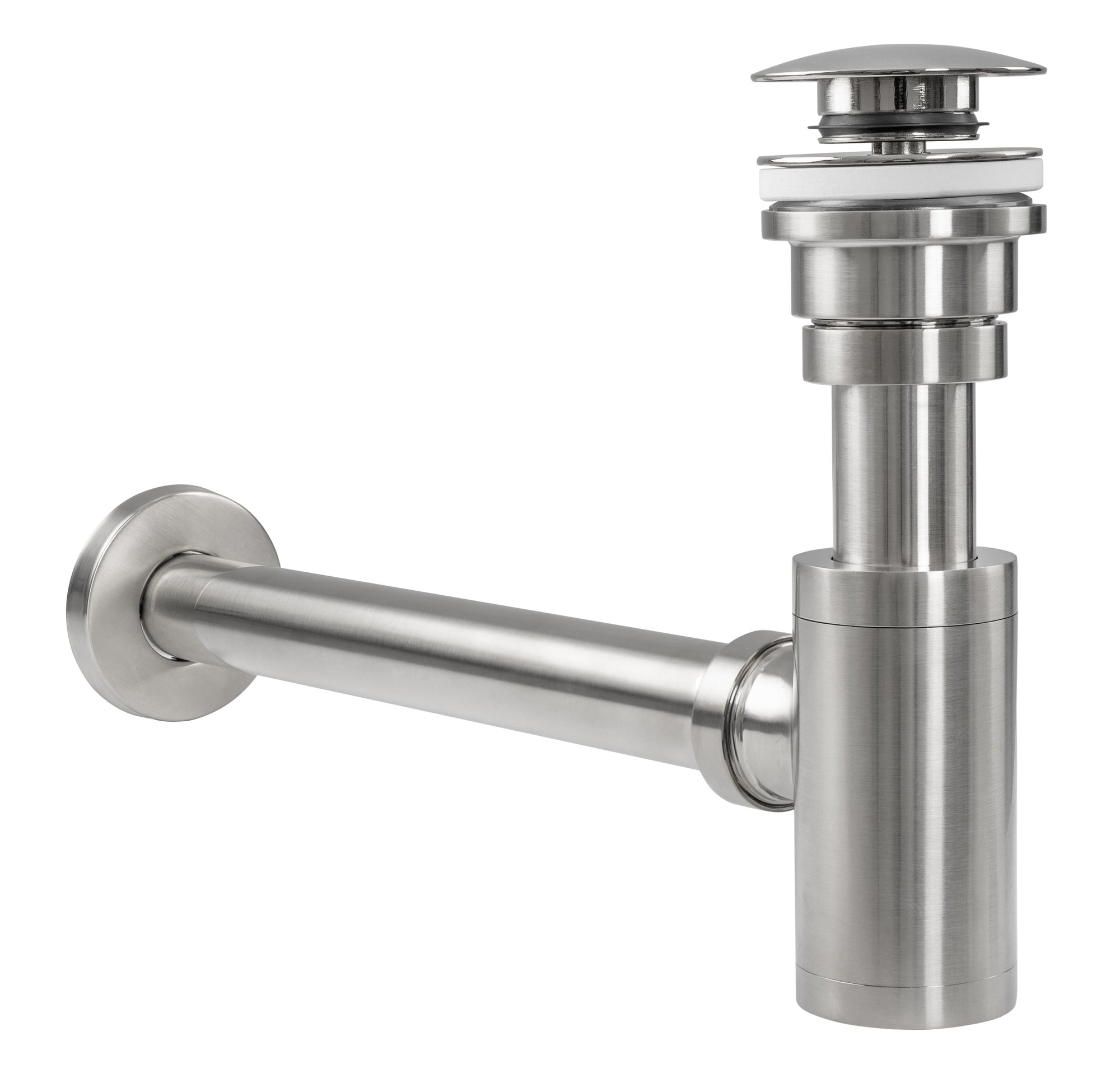 Sifon click-clack BRUSH NICKLE INOX  3