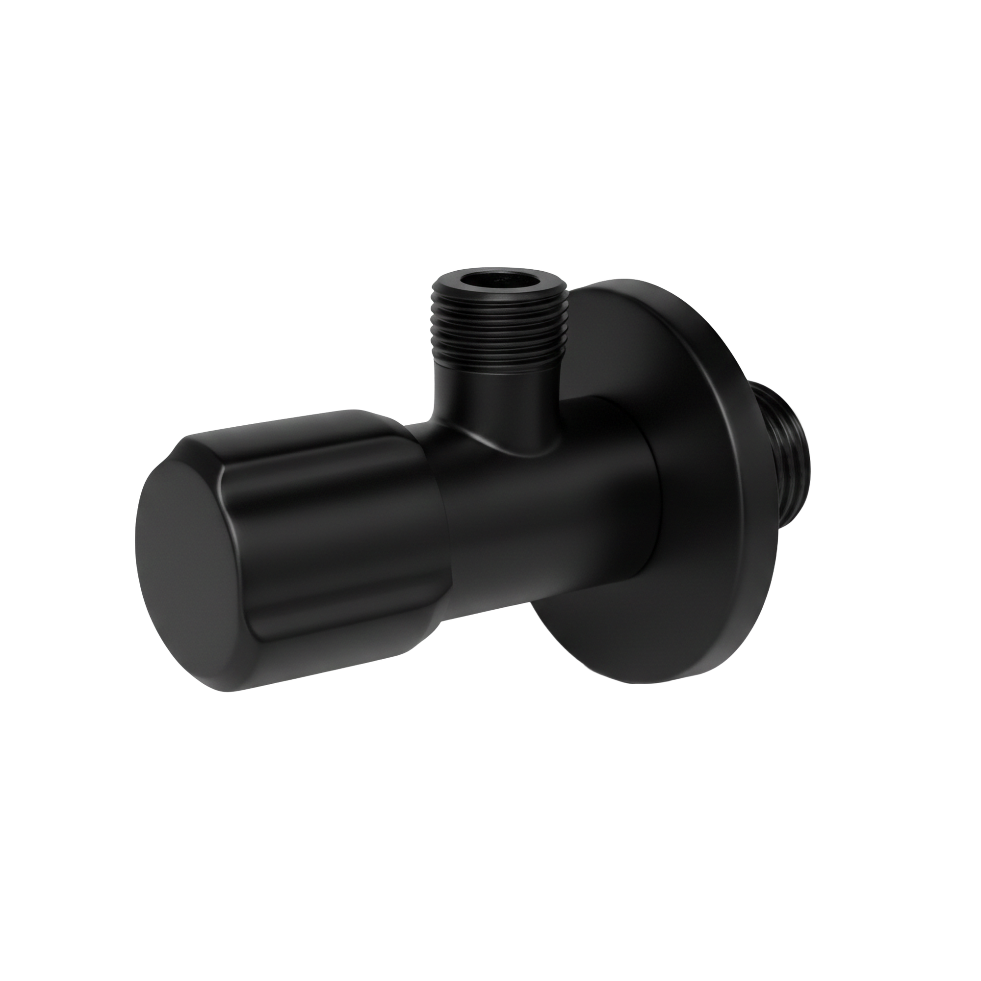 Rohový ventil 02  1/2" x 3/8" Black  2