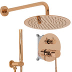 Podomítková sprchová sada Rea Lungo Diamond Copper + BOX  1