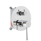 Podomítková sprchová sada Rea Lungo Diamond Chrome  + BOX  7