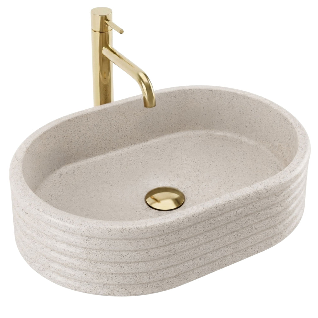 Umyvadlo na desku Nicoletta Beige  9