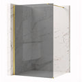 Sprchová zástěna Rea Flexi Grey / Gold 90  1
