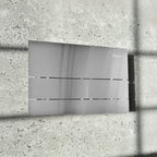 Podomítkový WC systém K011A-Q + tlačítka T Brush Steel  8