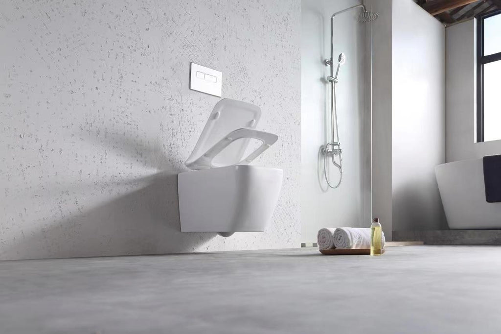 Závěsná WC mísa REA MARTIN SLIM RIMLESS DUROPLAST  10