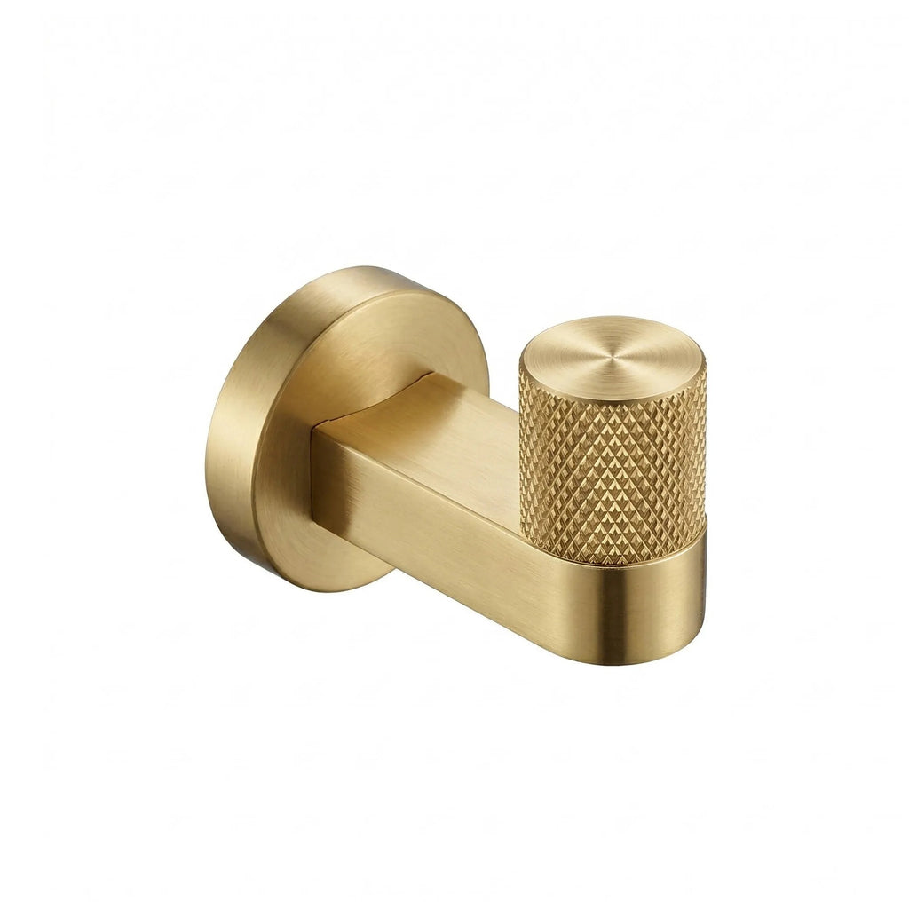 Koupelnový háček 39104 ORI Brush Gold  8