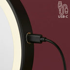 Zrcadlo LED Glow Black  8