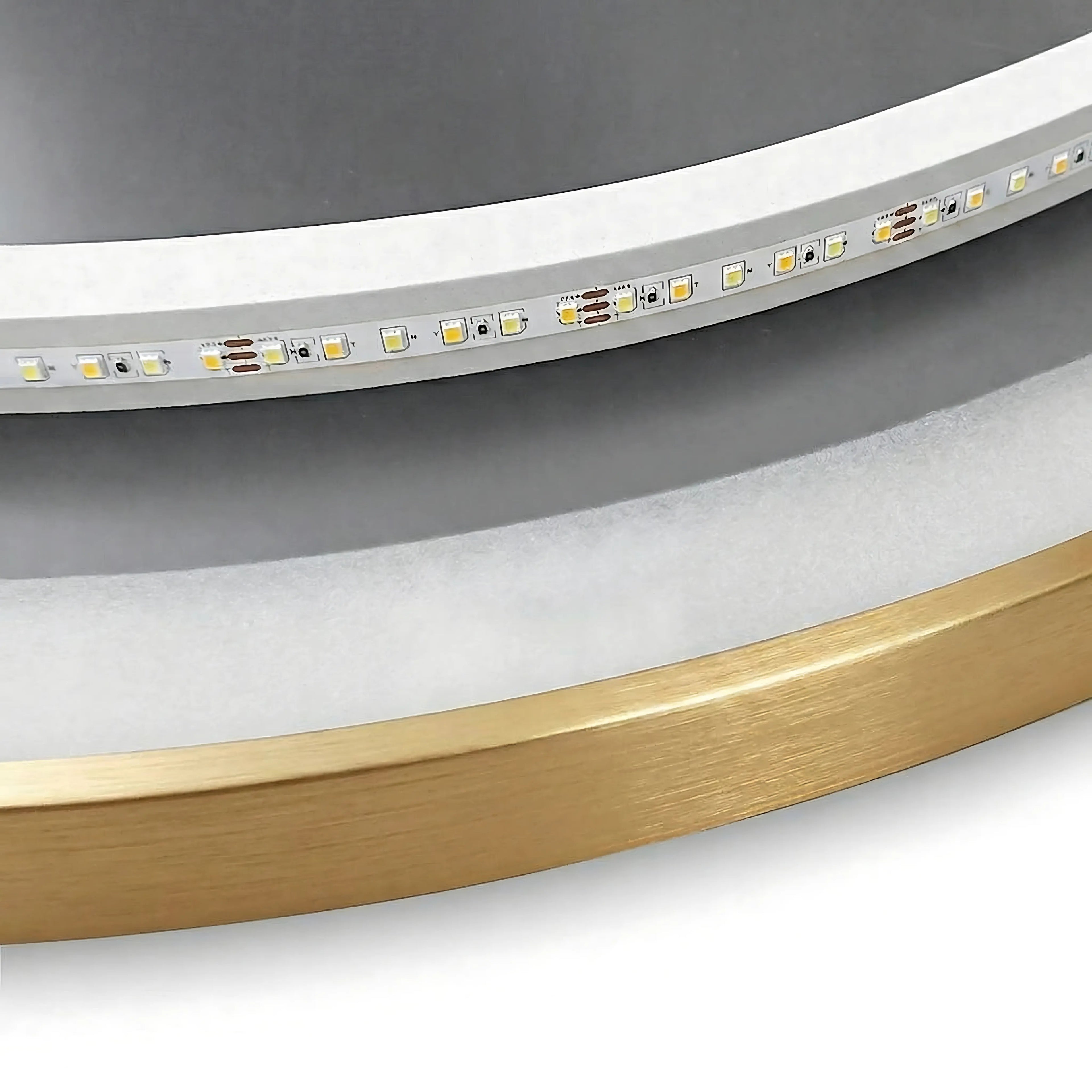 Zrcadlo LED 60cm MMJ BRUSH GOLD  8