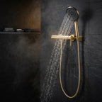 Sprchová baterie REA Arcos Brush Gold  8