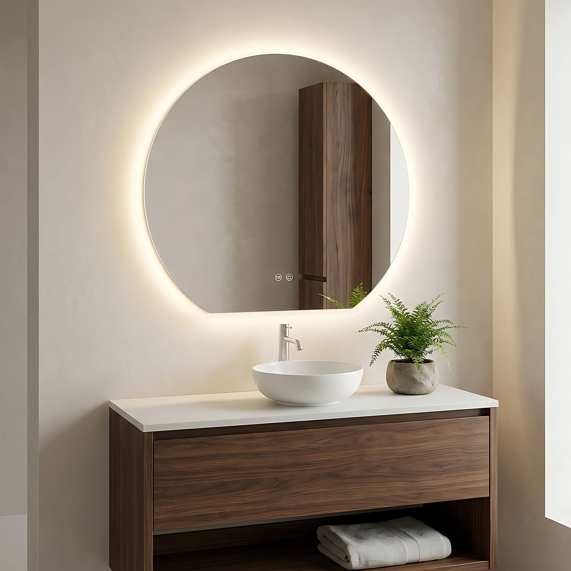 Zrcadlo LED 80cm Fabio  5