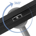 Odtokový žlab Neox Slim pro black 90  11