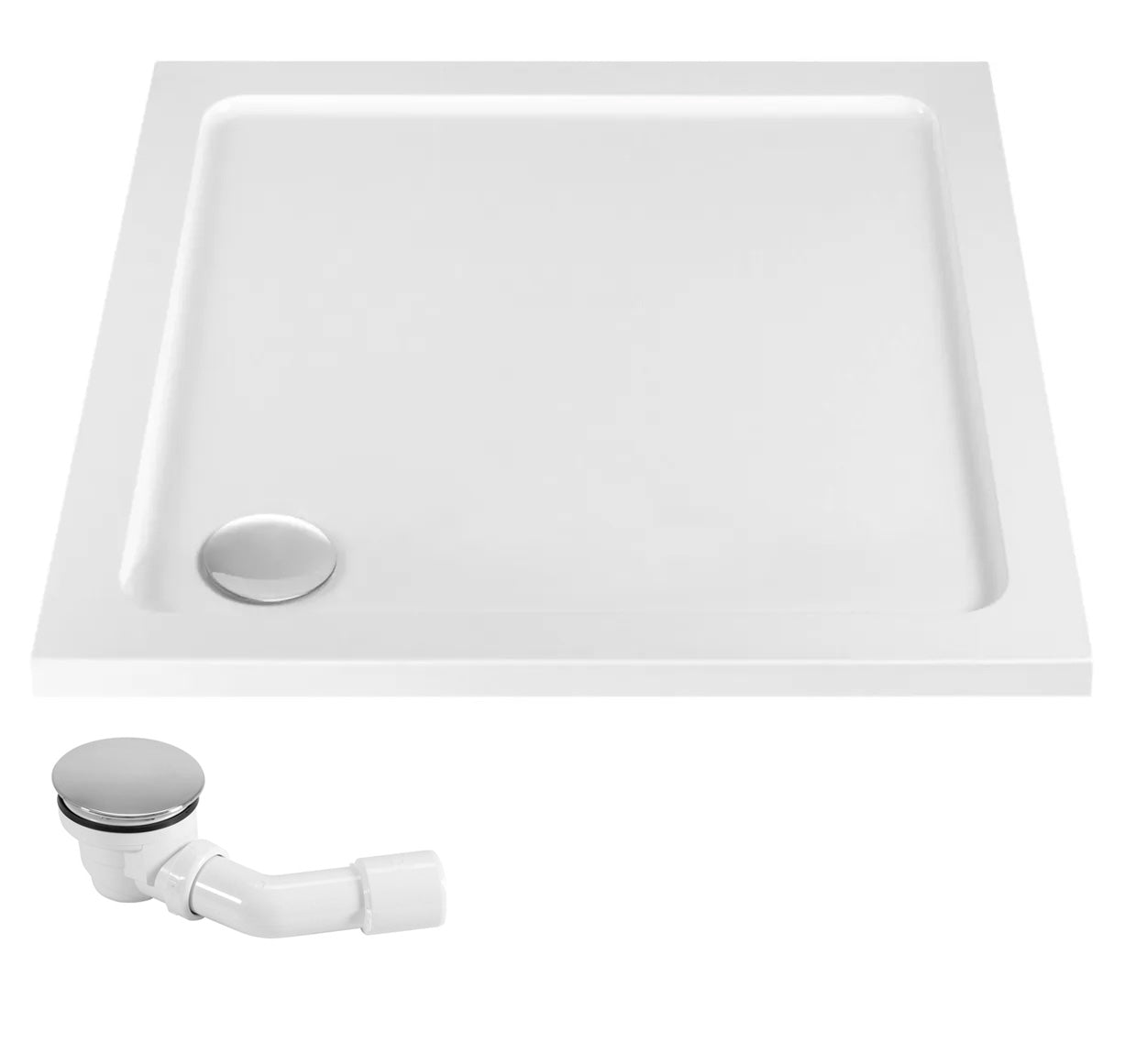 Sprchová akrylová vanička Rea Savoy - bílá 80x80  1