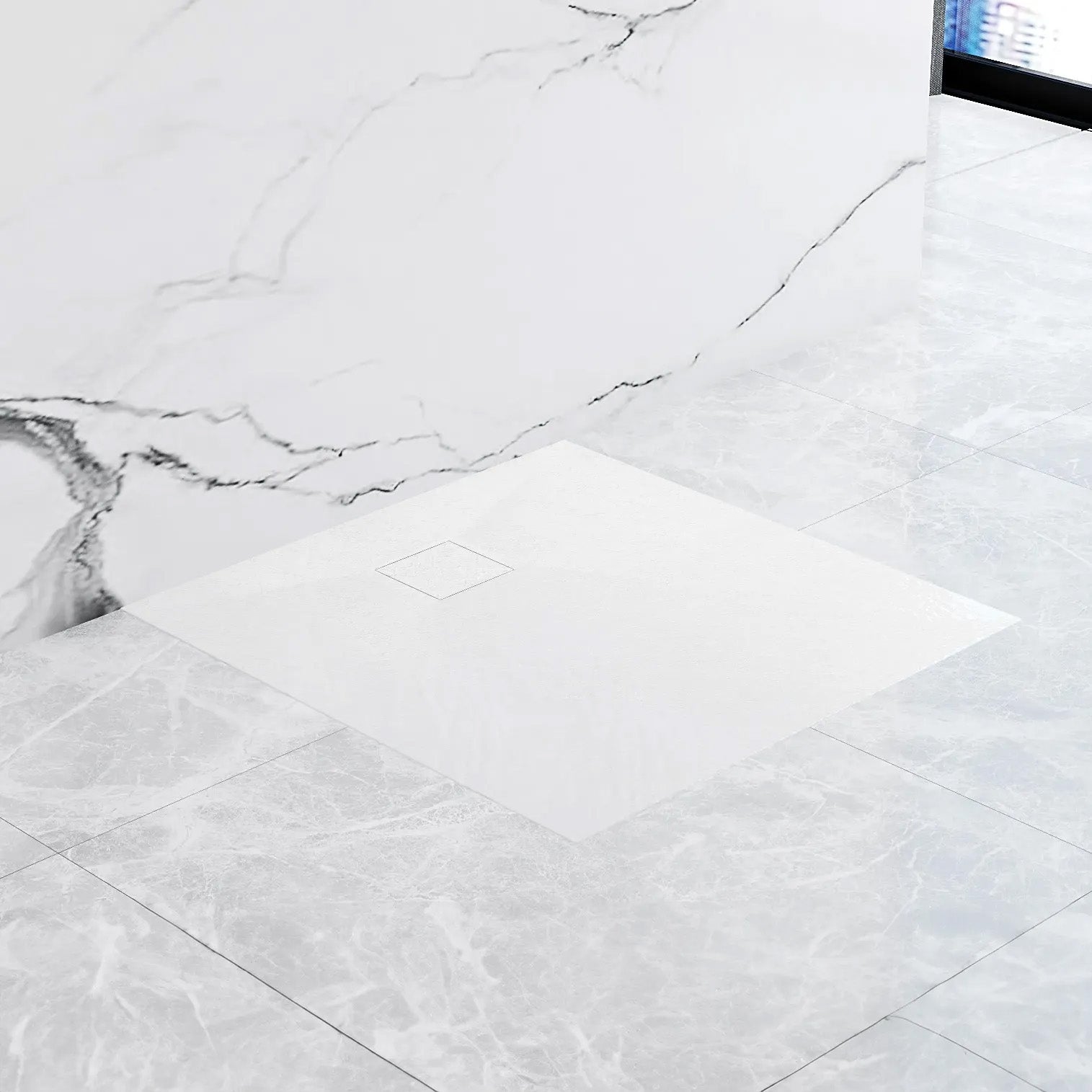 Sprchová vanička Magnum White 90x90  4