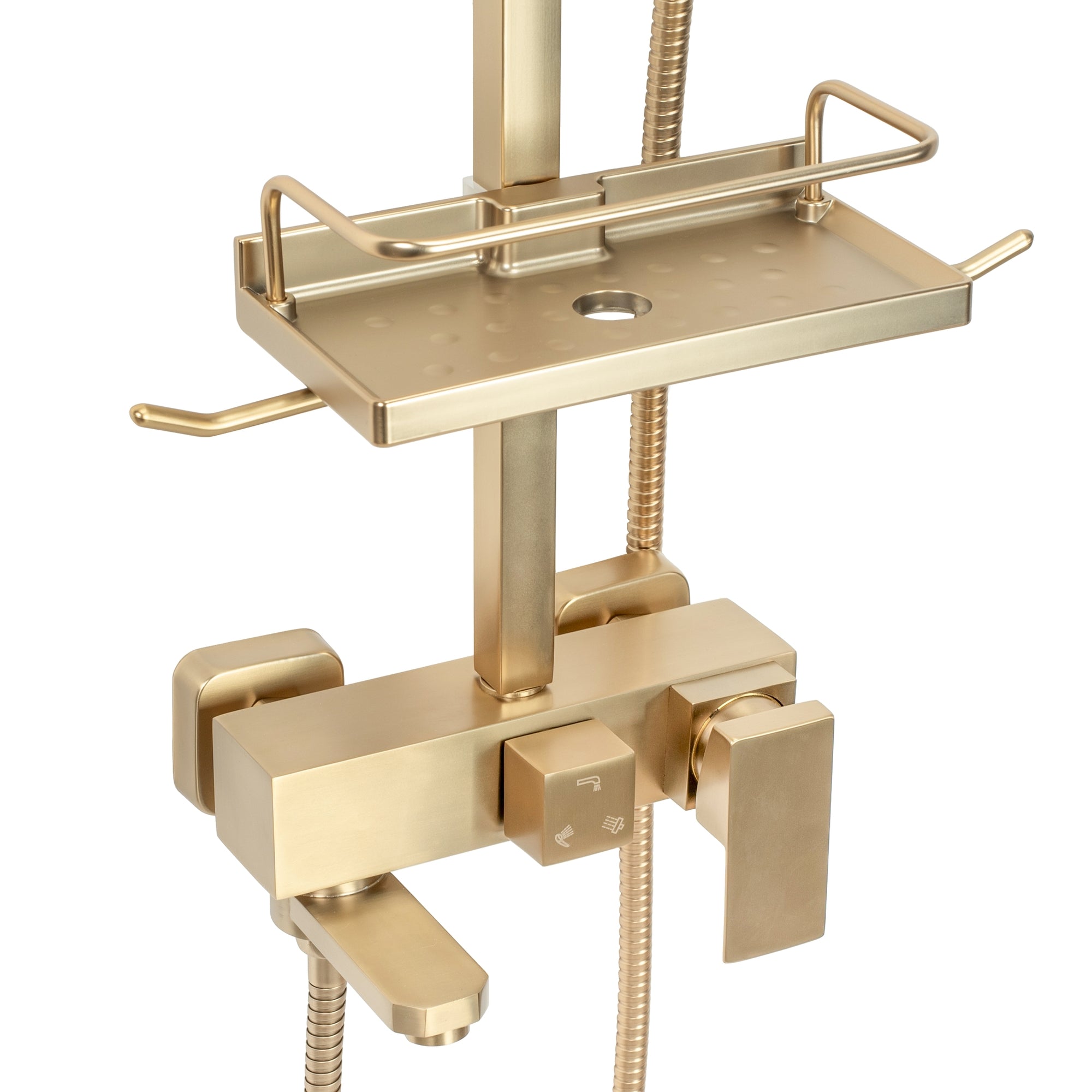 Sprchový set REA JACK BRUSHED GOLD  9