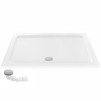 Sprchová akrylová vanička Rea Belmond White 90x120  3