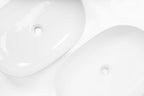 Umyvadlo na desku Rea CLEO 61 WHITE MATT  5