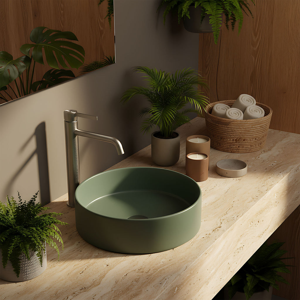 Umyvadlová baterie REA Foster Brush Nickel High  3