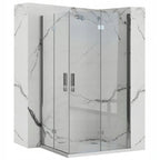 Sprchová kabina Rea Molier Chrome Double 90x90  6