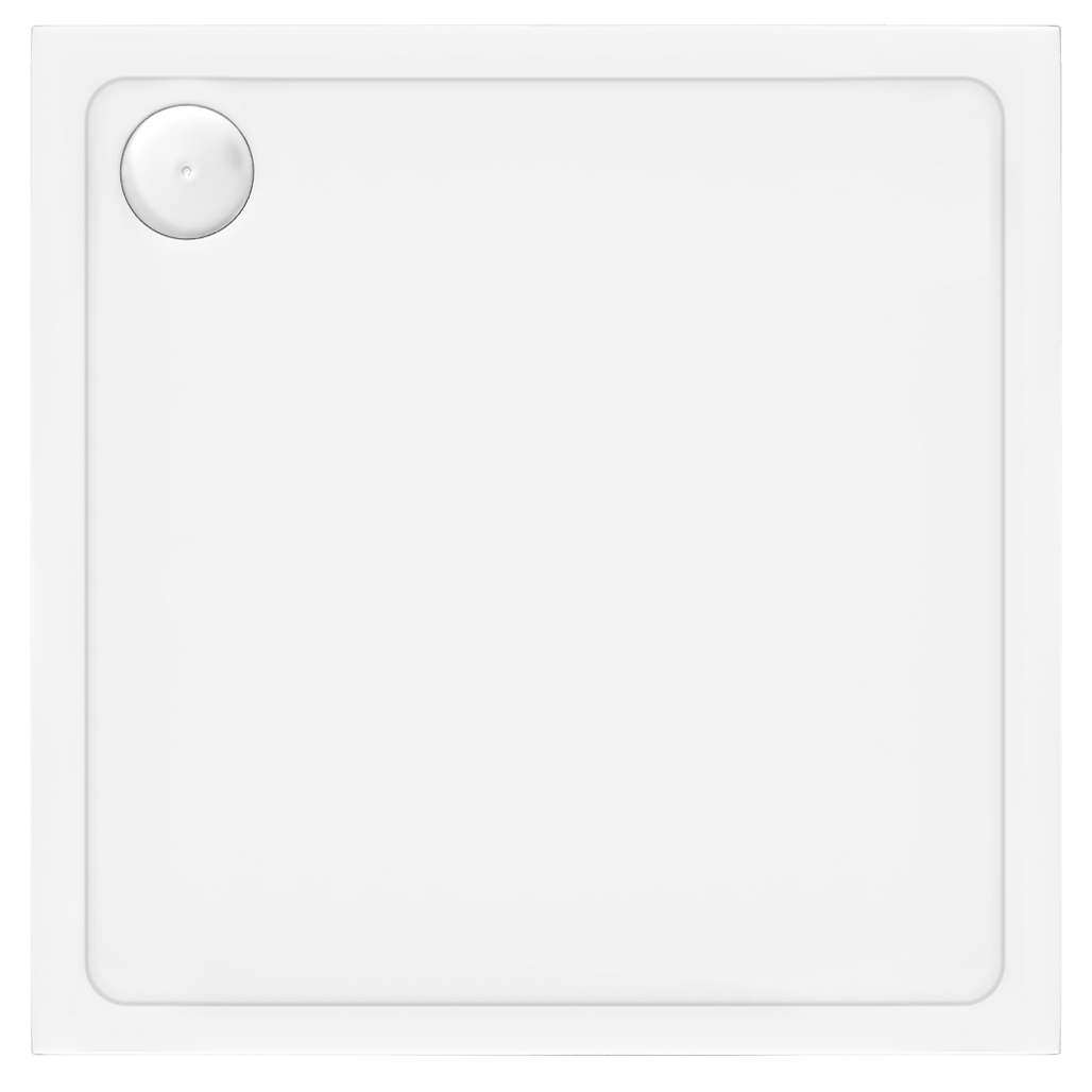 Sprchová akrylová vanička Rea Savoy - bílá 80x80  2