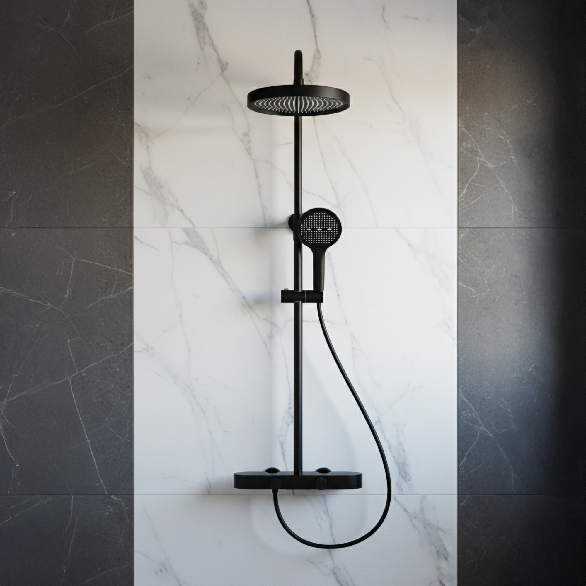 Sprchový set REA Creo Black  3