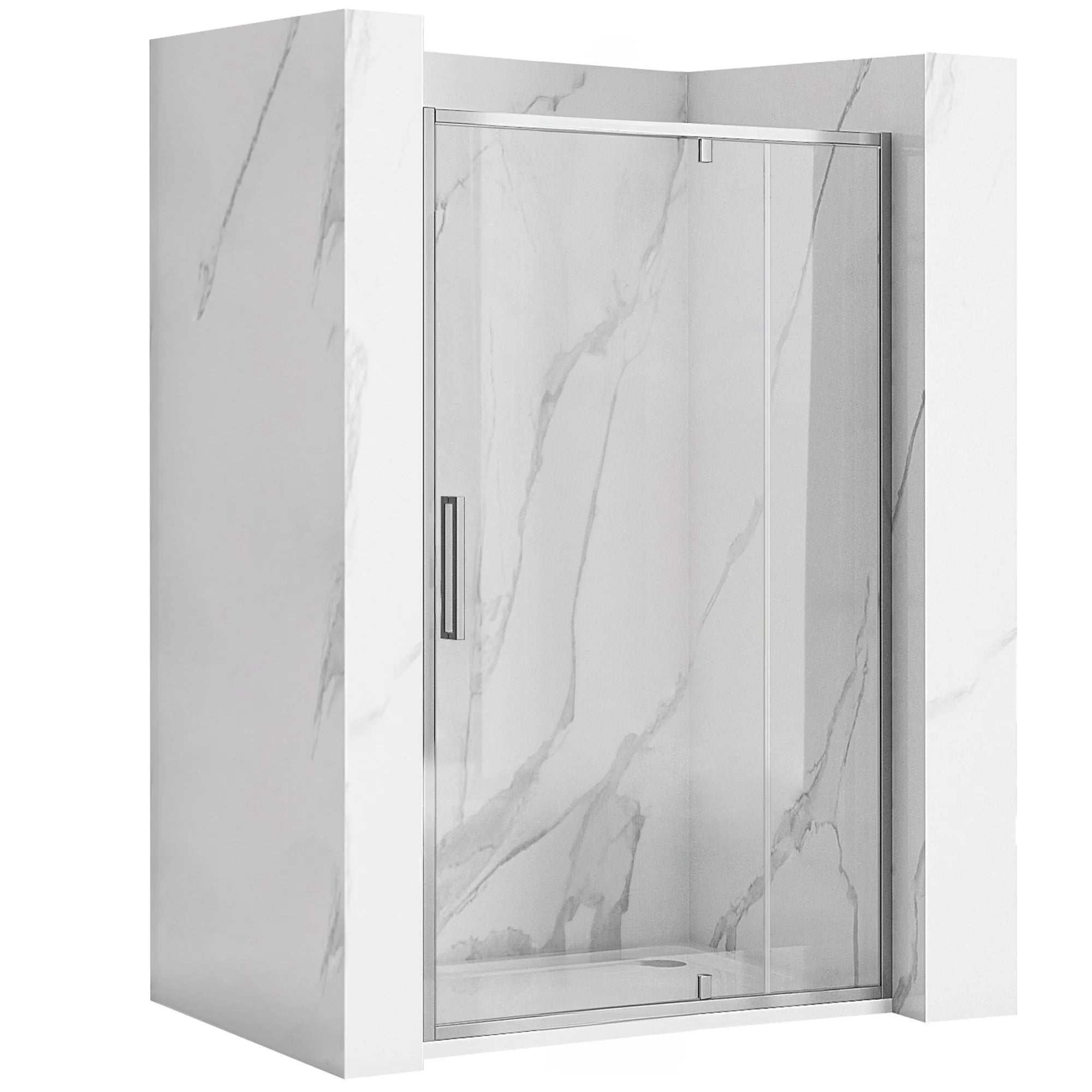 Sprchové dveře REA Rapid Swing Chrom 120  1