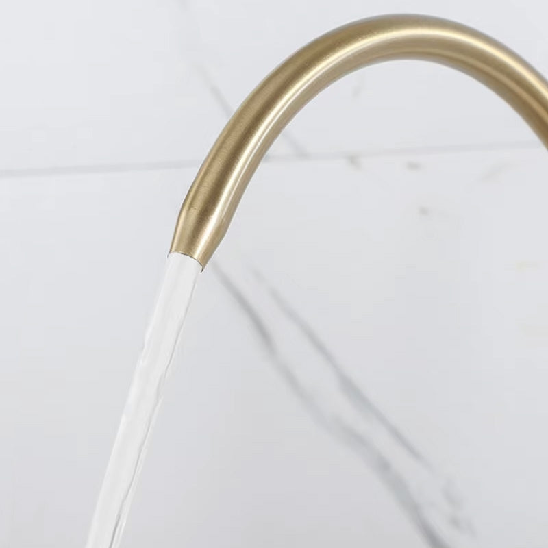 Kuchyňská baterie Rea Eco Fresh BRUSH GOLD  4
