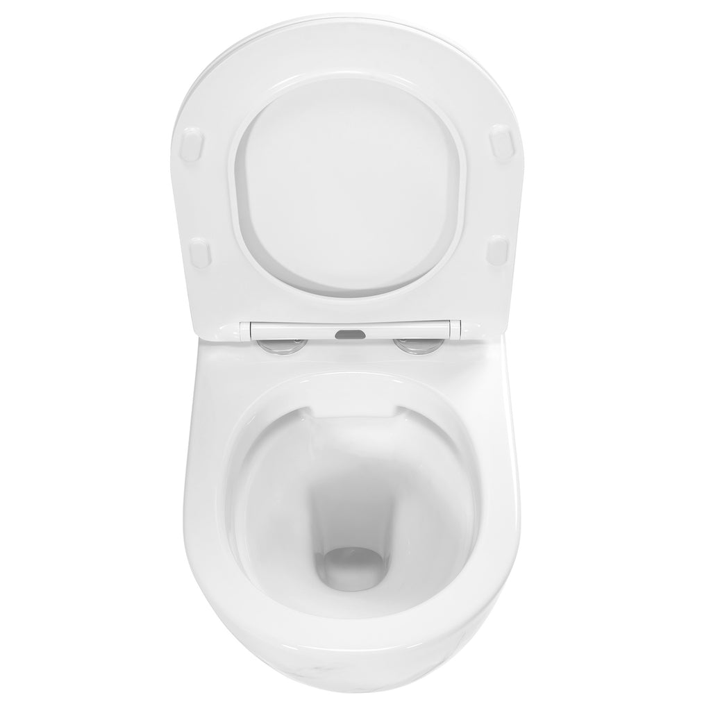 WC mísa bez splachovacího okruhu Rea Carlos Nature Marble  7