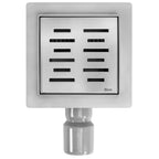 Odtokový žlab REA LINE Nickel Brush 12x12  2