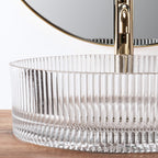 Umyvadlo na desku Rea Ingrid Transparent  5