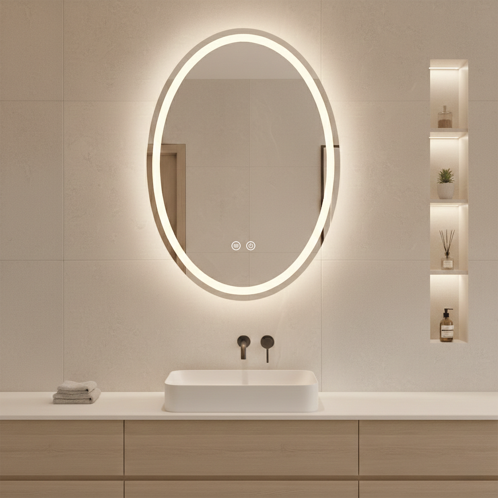 Zrcadlo LED Marco 50x70 cm  3