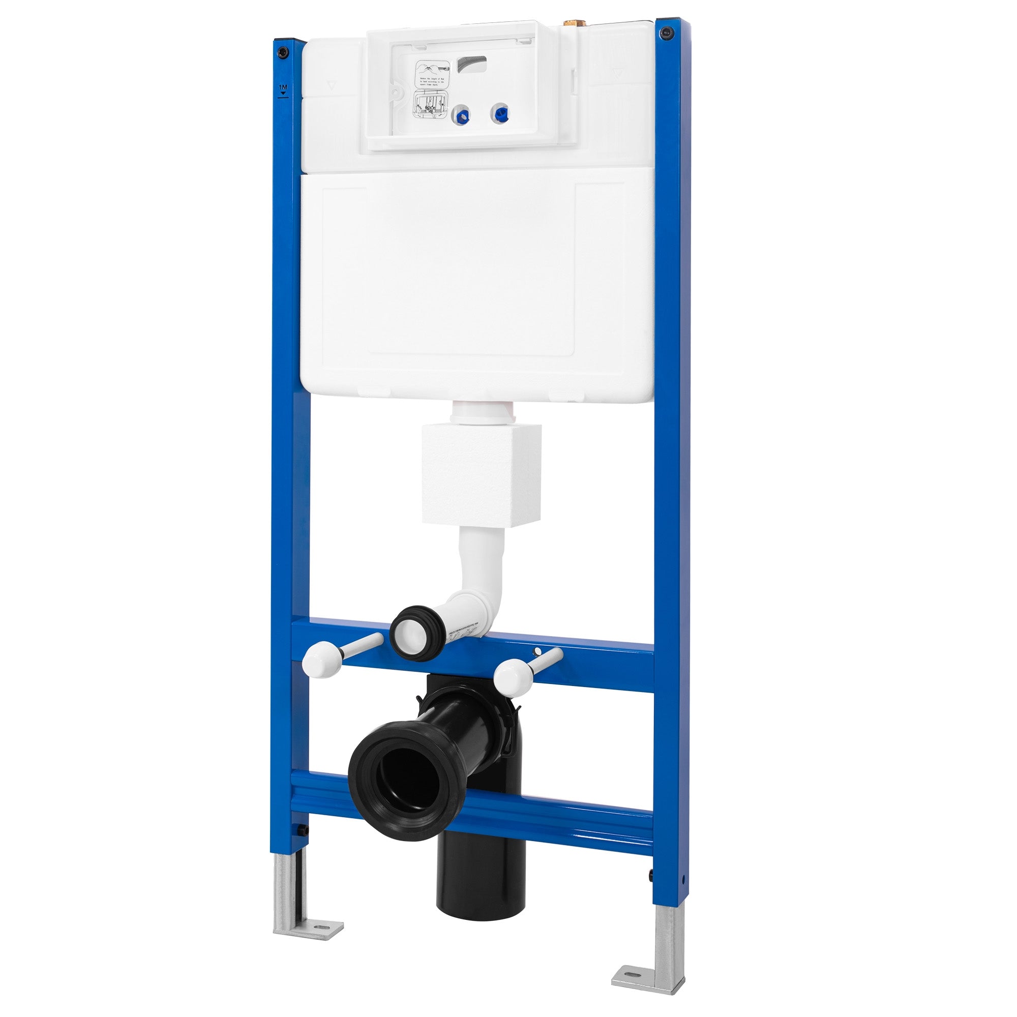 Podomítkový WC systém + tlačítka H - zlatý  5