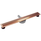 Odtokový žlab REA Neox Slim pro Brushed Copper 90  10