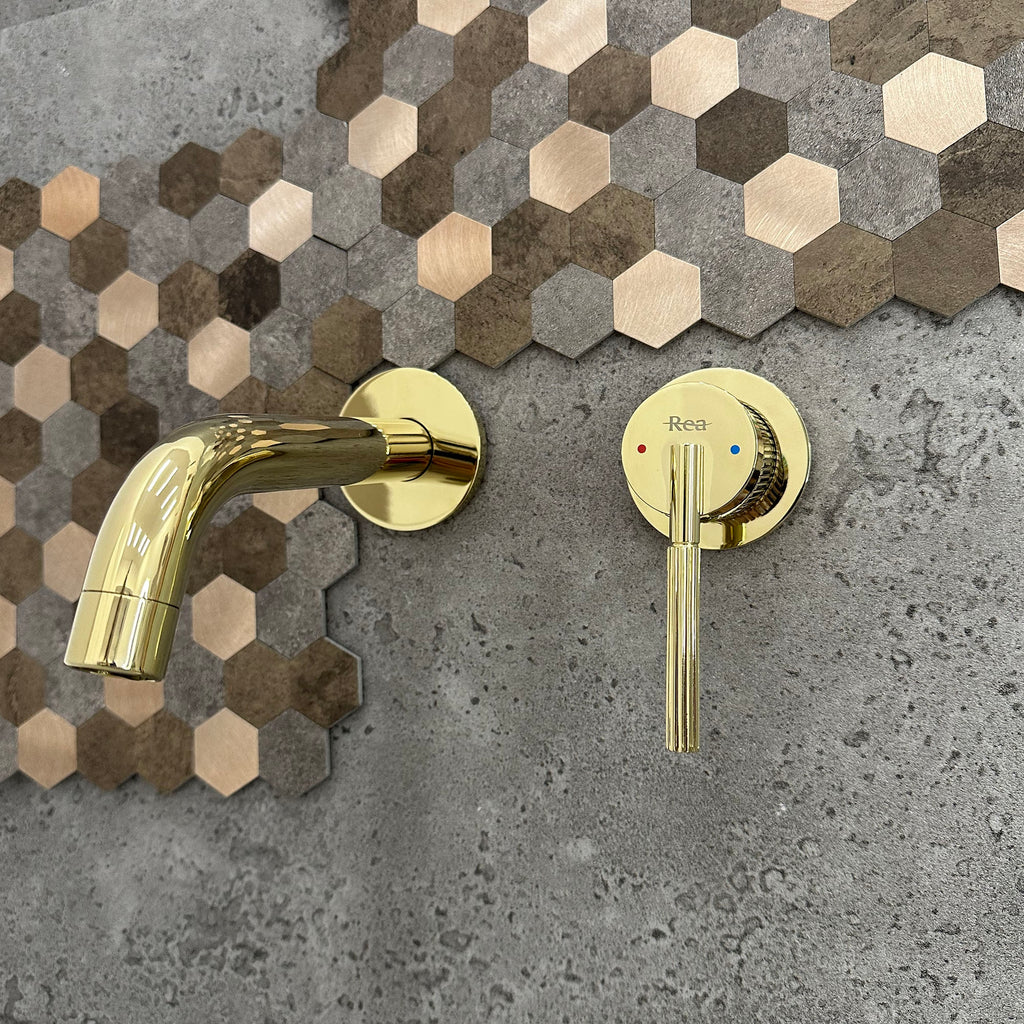 Podomítková baterie REA Argon Gold + BOX  2