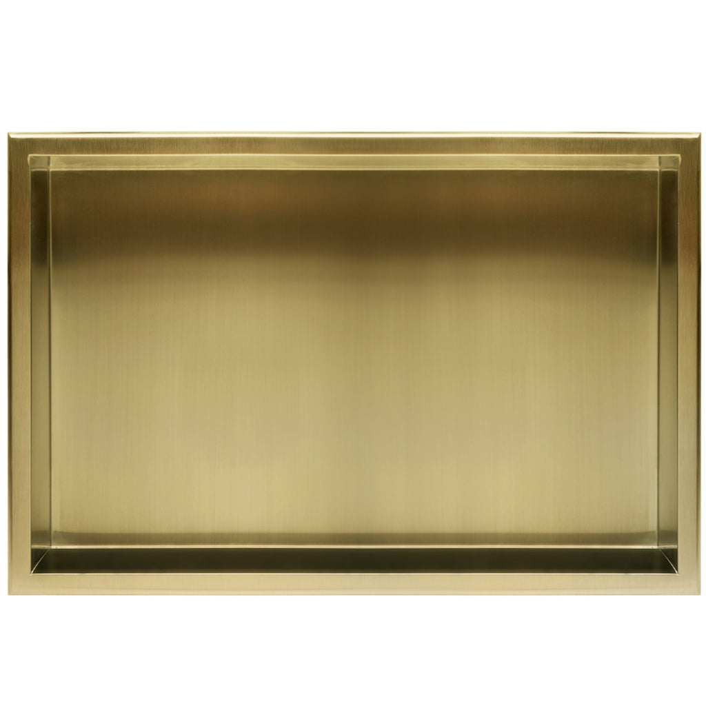 bathroom shelf 30x60 gold brush  4