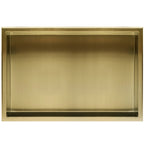 bathroom shelf 30x60 gold brush  4