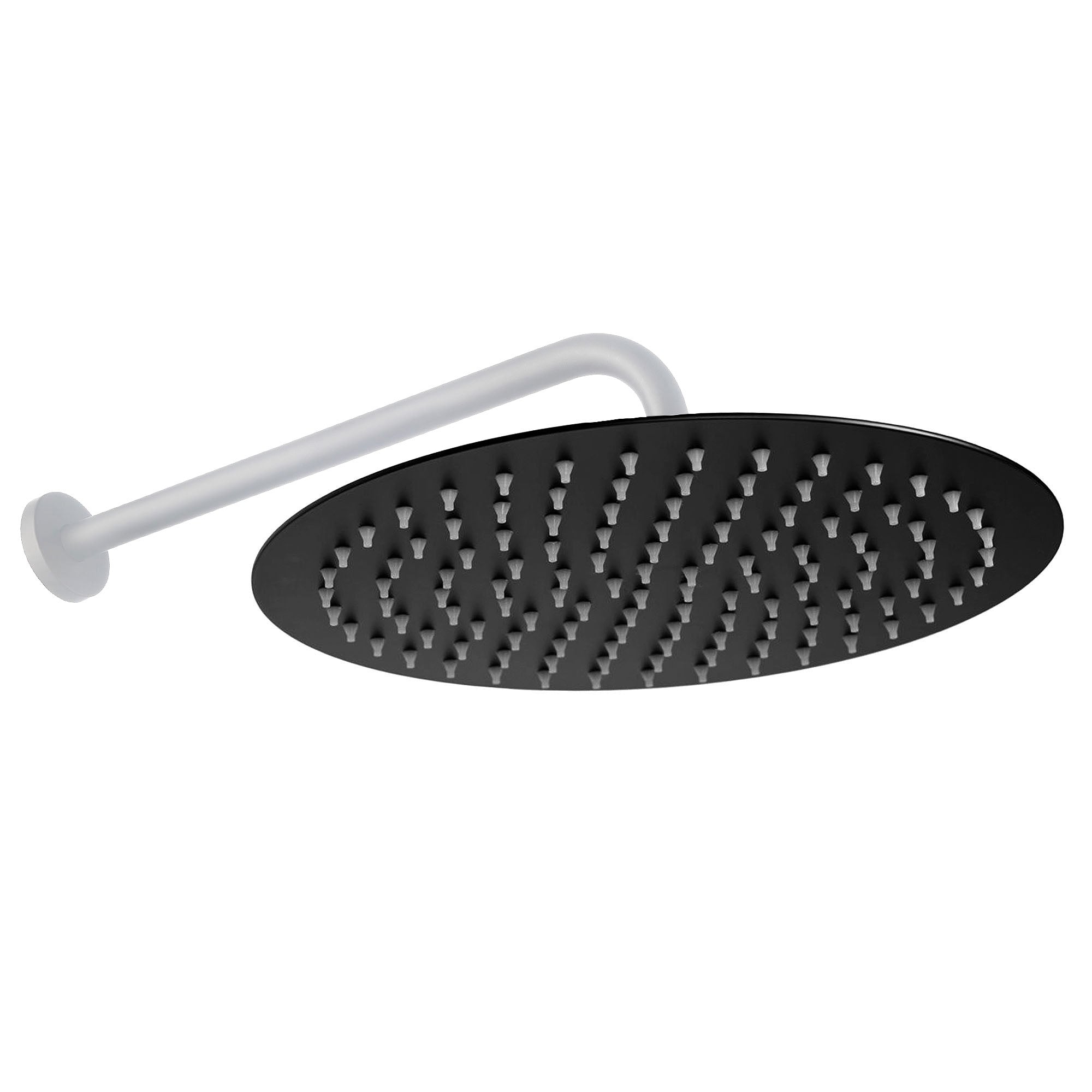 Dešťová sprcha Rea Black Matt 25cm  1