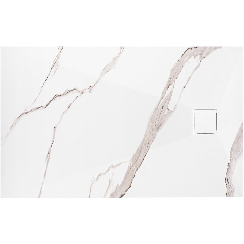 Sprchová vanička Magnum CARRARA WHITE 80x100  1