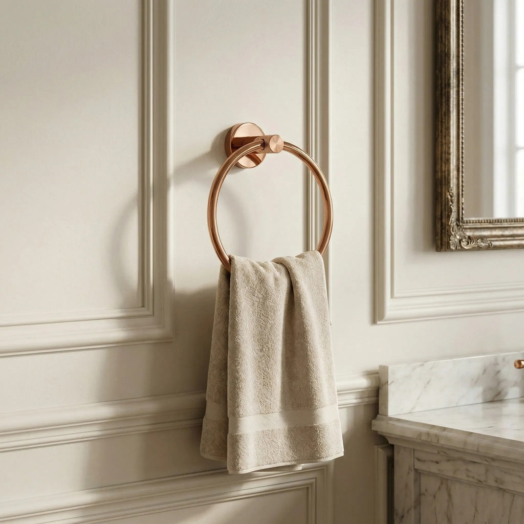 Koupelnový věšák Ring 81307 Rivo Brush Copper  9